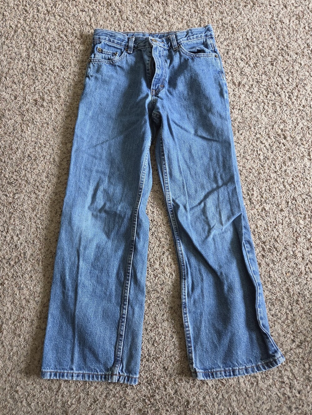 Vintage 90s Y2K Urban Pipeline Skater Loose Denim Jeans - Boys 14